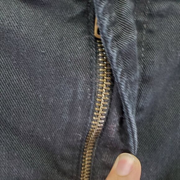 Gap Jeans Mens 36X30 Black Slim Fit Classic Style Stretch Denim - Picture 8 of 10
